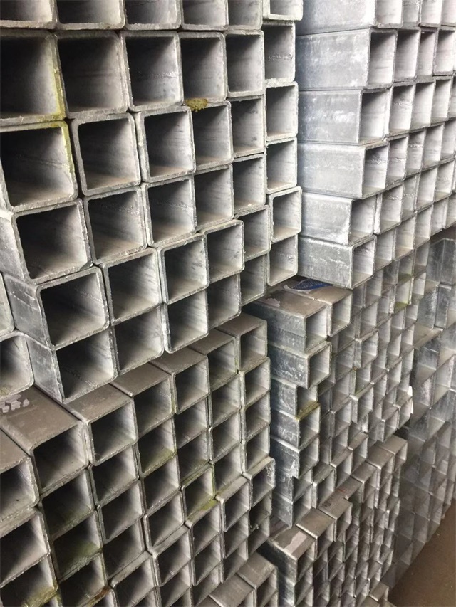 低合金 Q355B 北海北海北海镀锌无缝方管 工程专用无缝北海北海北海镀锌方管